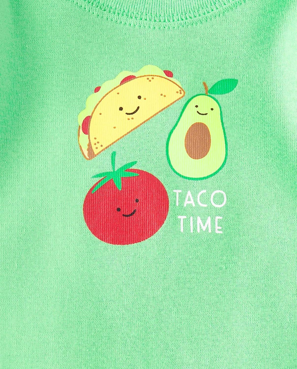 imageThe Childrens Place babyboys And Newborn Short Sleeve Bodysuits MultipacksFood 5pack