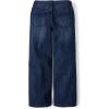 imageThe Childrens Place Girls Wide Leg JeansAmble Wash Side Stud