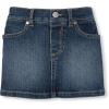 imageThe Childrens Place Baby Toddler Girls Denim SkortChina Blue