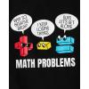 imageThe Childrens Place Boys SchoolLearning Short Sleeve Graphic TShirts3 PackGeniusMathLunch