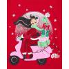 imageThe Childrens Place Kids All HolidaysBirthdays Long Sleeve Graphic TShirts2 PackCat StockingGirl Presents