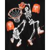 imageThe Childrens Place Kids All HolidaysBirthdays Long Sleeve Graphic TShirts2 PackSkeleton BasketballSkeleton