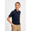 imageThe Childrens Place Boys Multipack Short Sleeve Soft Jersey Knit PolosNauticoWhite 2pack