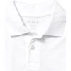 imageThe Childrens Place Boys Multipack Short Sleeve Soft Jersey Knit PolosWhite 3pack