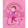 imageThe Childrens Place Girls Basic Short Sleeve Layering TeePink Scooter