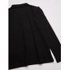 imageThe Childrens Place Girls Long Sleeve Ruffle Pique PoloBlack