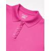 imageThe Childrens Place Girls Short Sleeve Ruffle Pique PoloAurora Pink