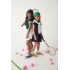 imageThe Childrens Place Girls Short Sleeve Ruffle Pique PoloSpruce Shade