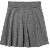 imageThe ChildrenS Place Girls Ponte Knit Pull On SkortDk Heather Gray Single