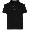 imageThe Childrens Place Boys Multipack Short Sleeve Soft Jersey Knit PolosBlack Single