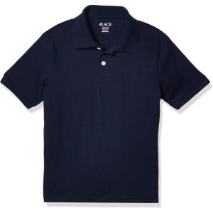 imageThe Childrens Place Boys Multipack Short Sleeve Soft Jersey Knit PolosNautico