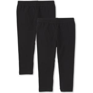 imageThe Childrens Place Girls Capri Leggings Everyday MultipacksBlack