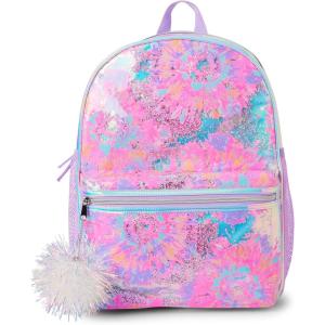 imageThe Childrens Place Kids Preschool Elementary Backpack for Boys and GirlsHolographc Tie Dye
