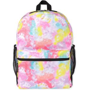 imageThe Childrens Place Kids Preschool Elementary Backpack for Boys and GirlsMulticolor Tie Dye