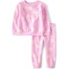 imageThe Childrens Place babygirls And Toddler Long Sleeve Active Sweatshirt and Sweatpants 2 Piece Playwear SetDaisy