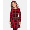 imageThe Childrens Place Girls Long Sleeve KnitRed Plaid