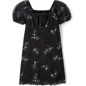 imageThe Childrens PlaceShort Sleeve Fashion DressBlack Floral
