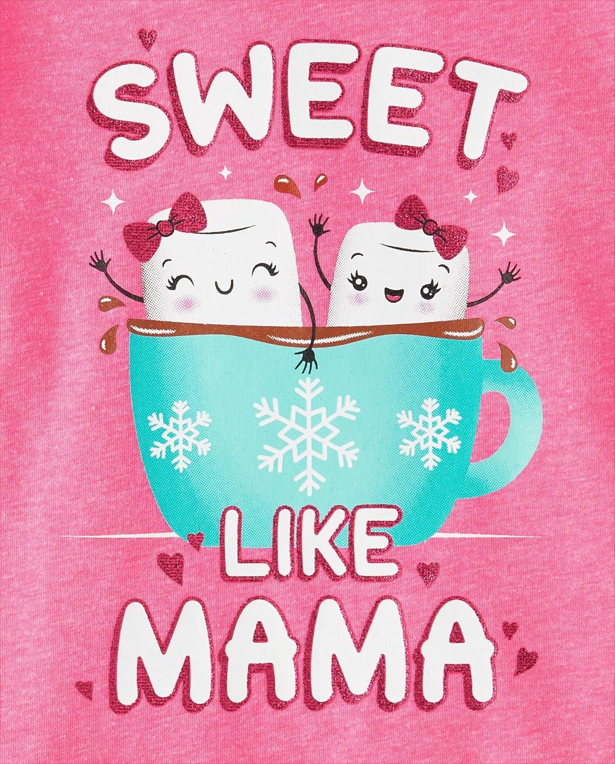 imageThe Childrens Place Baby Girls and Toddler UnicornsButterfliesTrends Long Sleeve Graphic TShirts3 PackUnicornDaddys GirlSweet Mama