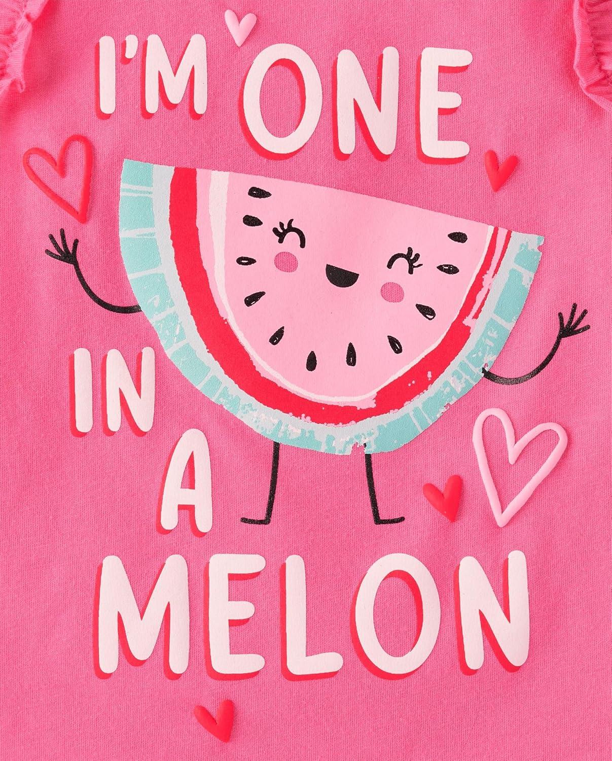 imageThe Childrens Place BabyGirls and Toddler Assorted Tank TopsWatermelon 3pack