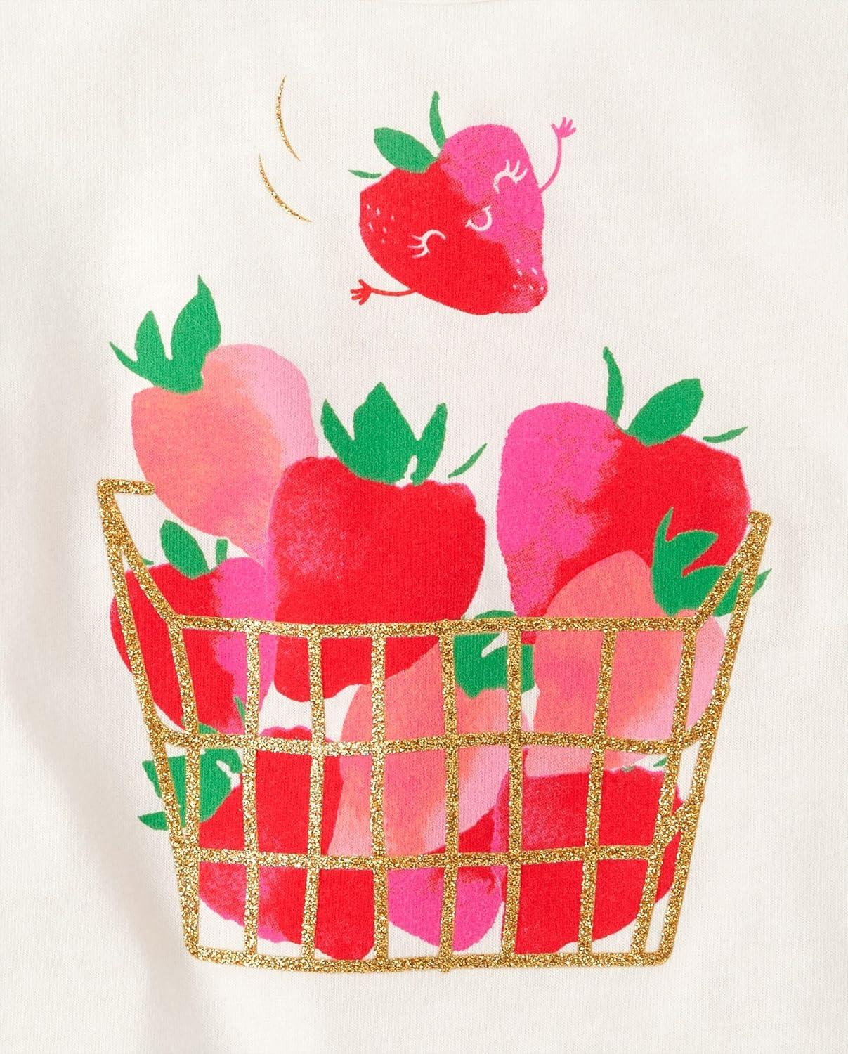 imageThe Childrens Place BabyGirls and Toddler Short Sleeve Flutter ShirtCupids Arrow Flutter 3pack