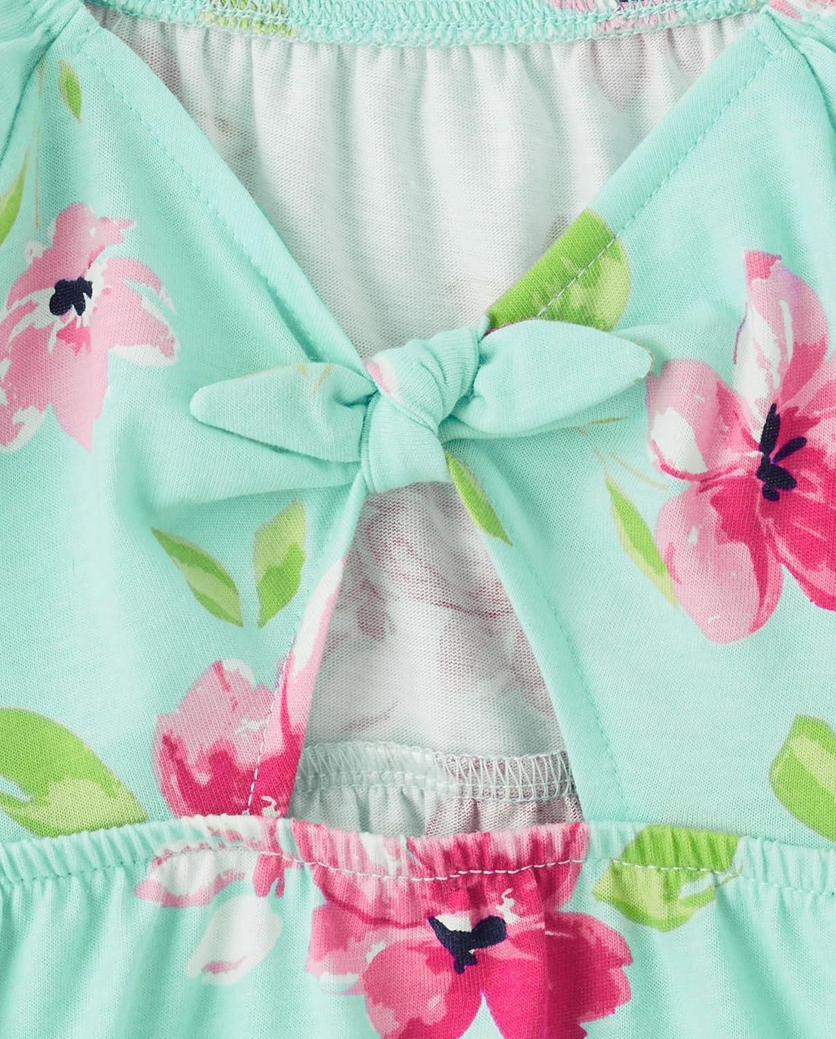 imageThe Childrens Place BabyGirls and Toddler Short Sleeve Flutter ShirtMint Tea