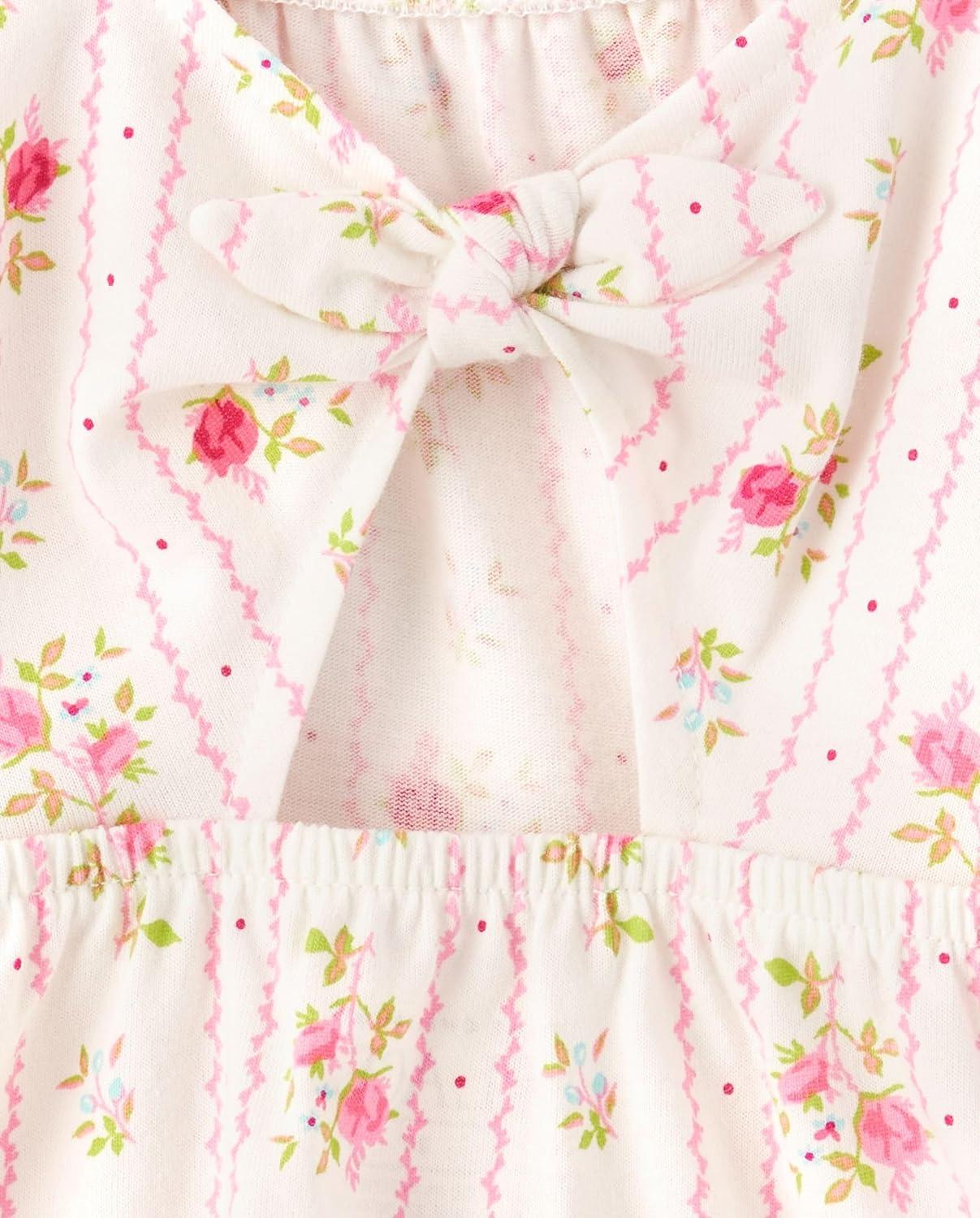 imageThe Childrens Place BabyGirls and Toddler Short Sleeve Flutter ShirtSimply White