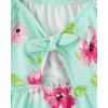 imageThe Childrens Place BabyGirls and Toddler Short Sleeve Flutter ShirtMint Tea