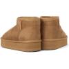 imageThe Childrens Place Girls Mini Ankle Platform Boot FauxFur LinedTan