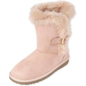 imageThe Childrens Place girls Warm Lightweight Winter BootSoft Rose