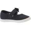 imageThe Childrens Place girls Uniform Bow Strap Canvas SneakersNavy Bow