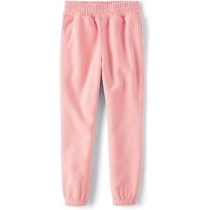 imageThe Childrens Place Girls Active Fleece Jogger PantsLight Pink