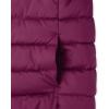 imageThe Childrens Place Girls Medium Weight Puffer Jacket Windresistant WaterresistantPurple Rose