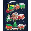 imageThe Childrens Place Baby and Toddler All HolidaysBirthdays Long Sleeve Graphic TShirts2 PackSanta ConstructionHoliday Train