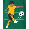 imageThe Childrens Place Baby and Toddler Boys Vehicle Short Sleeve Graphic TShirts MultipackLittle SluggerSoccerPlay Ball