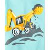 imageThe Childrens Place Baby and Toddler Boys Vehicle Short Sleeve Graphic TShirts MultipackToddler DefExcavatorDads Little