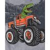 imageThe Childrens PlaceBaby Boysand Toddler Assorted Everyday Long Sleeve Graphic TShirtsMonster TruckDino Monster Truck