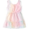 imageThe Childrens PlaceBabyGirlsand Toddler Sleeveless Dressy DressesRainbow Mesh12 Months18 Months