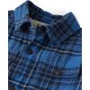 imageThe Childrens Place Boys Sherpa Lined Shirt JacketBlue Plaid