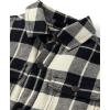 imageThe Childrens Place Boys Sherpa Lined Shirt JacketWhite Plaid