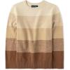 Cinnamon Stripe Crew Neck
