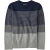 Grey Stripe Crew Neck