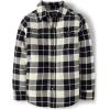 imageThe Childrens Place Boys Sherpa Lined Shirt JacketWhite Plaid