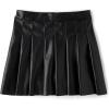 imageThe Childrens Place Girls Pull on Dressy SkirtsBlack Faux Leather