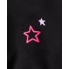 imageThe Childrens Place babygirls And Toddler Long Sleeve Active Shirt and Pant 2 Piece OutfitBlack Stars