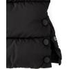 imageThe Childrens Place girls Medium Weight Long Puffer Jacket Windresistant WaterresistantBlack