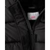 imageThe Childrens Place girls Medium Weight Long Puffer Jacket Windresistant WaterresistantBlack