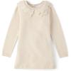 imageThe Childrens Place Baby Girls and Toddler Long Sleeve Sweater DressWhite Daisy