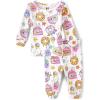 imageThe Childrens Place Baby Girls and Toddler Short Sleeve Top and Pants Snug Fit 100 Cotton 2 Piece Pajama SetBirthday