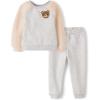 imageThe Childrens Place babygirls And Toddler Long Sleeve Active Shirt and Pant 2 Piece OutfitLunar Bear