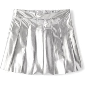 imageThe Childrens Place Girls Pull on Dressy SkirtsSilver Foil
